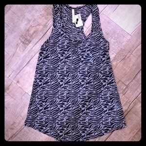 Burnout Zebra DNA Couture Top